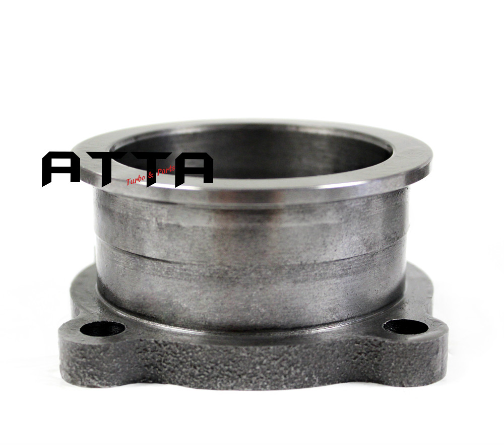 2.5" To 3" V-Band Turbo Downpipe Exhaust Flange Adapter – 4 Bolt – RSC401