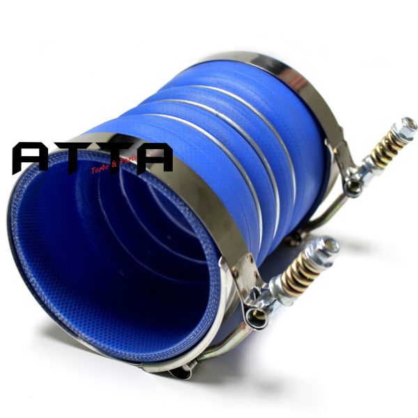 4" 4-Ply Silicone Charge Air Cooler CAC Turbo Coupler Hump Hose With Clamps